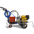 Double nozzles thermoplastic road marking machine FOR SALE